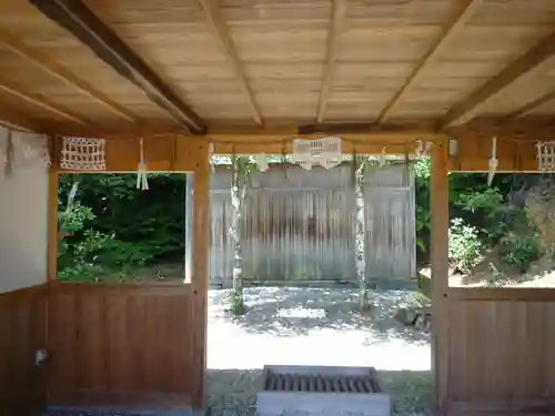 宇氣比神社の本殿・本堂