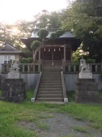 明星神社の本殿・本堂