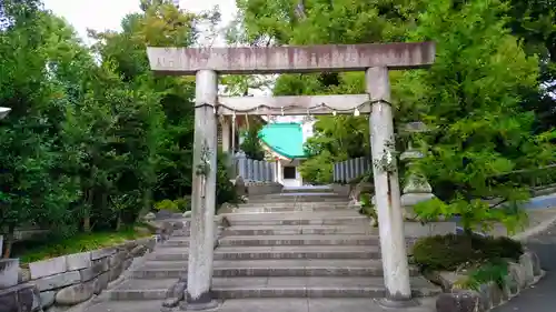 白山神社（新栄）の鳥居