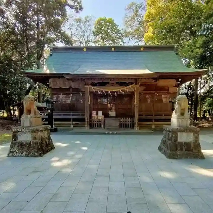 諏訪八幡神社の狛犬