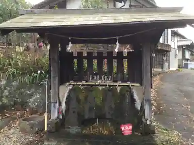 山家神社の手水舎