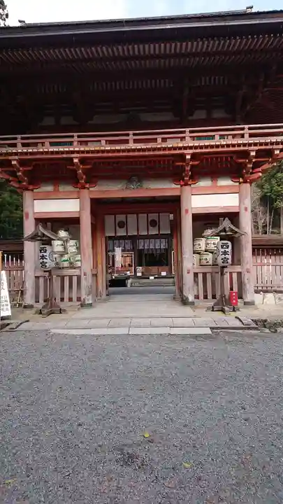 日吉大社の山門・神門