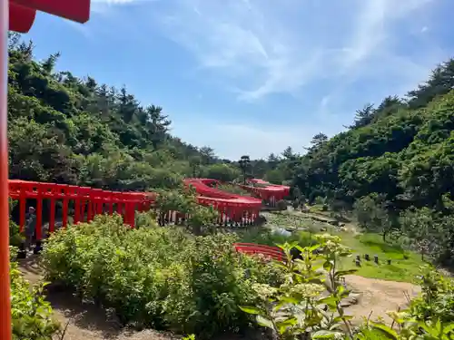 高山稲荷神社の景色