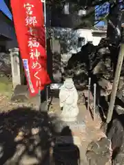 飯玉神社の像