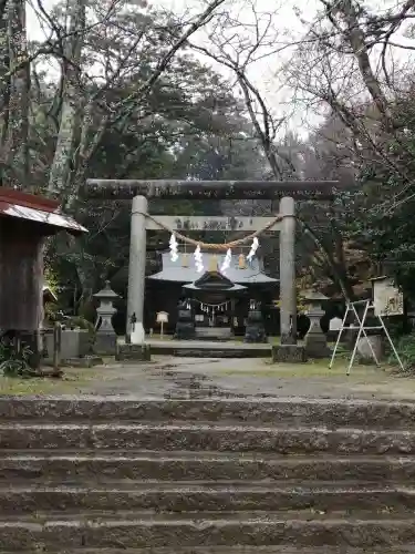 磯部稲村神社の鳥居