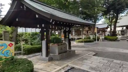 松陰神社の手水舎