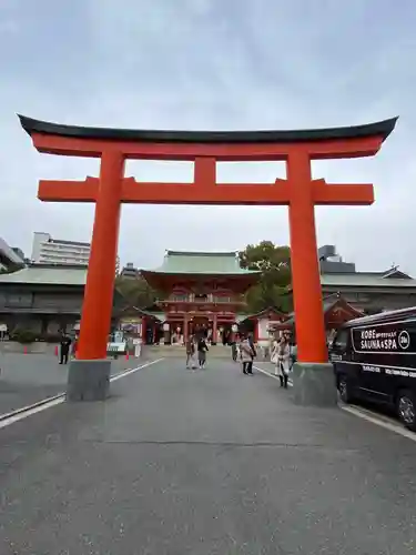 生田神社の鳥居