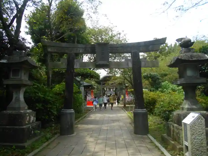 江島神社の鳥居