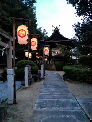 阿智神社の本殿・本堂