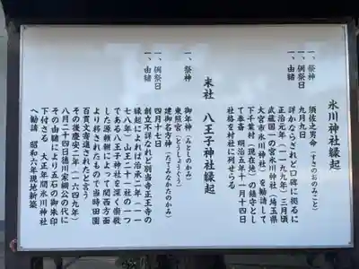 葛飾氷川神社の歴史