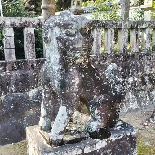 宮道天神社の狛犬