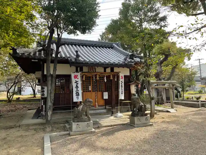 竹渕神社の本殿・本堂