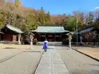 山梨縣護國神社の本殿・本堂
