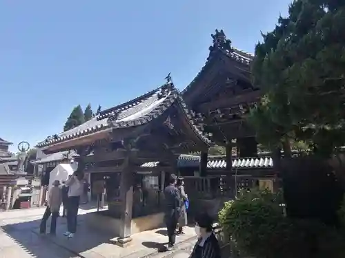 柳谷観音　楊谷寺の手水舎
