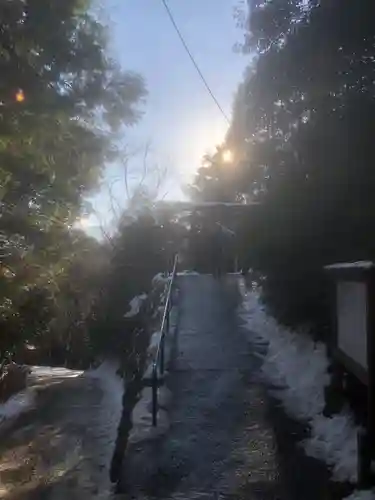 サムハラ神社 奥の宮の鳥居