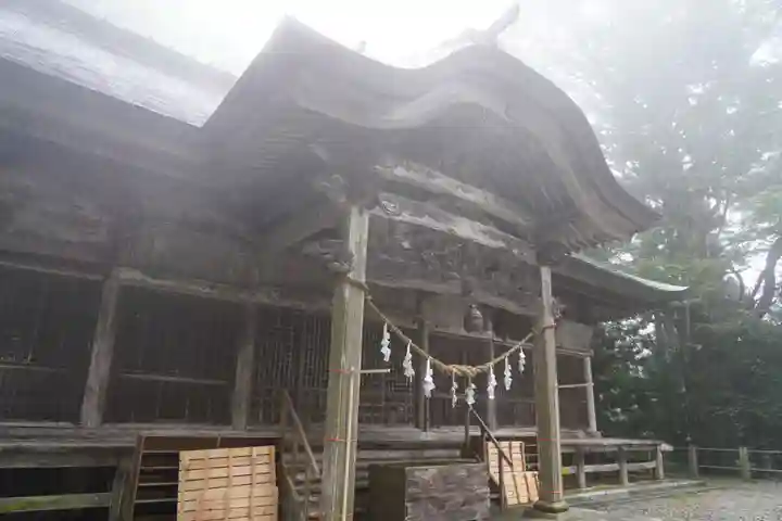 木幡山隠津島神社(二本松市)の本殿・本堂