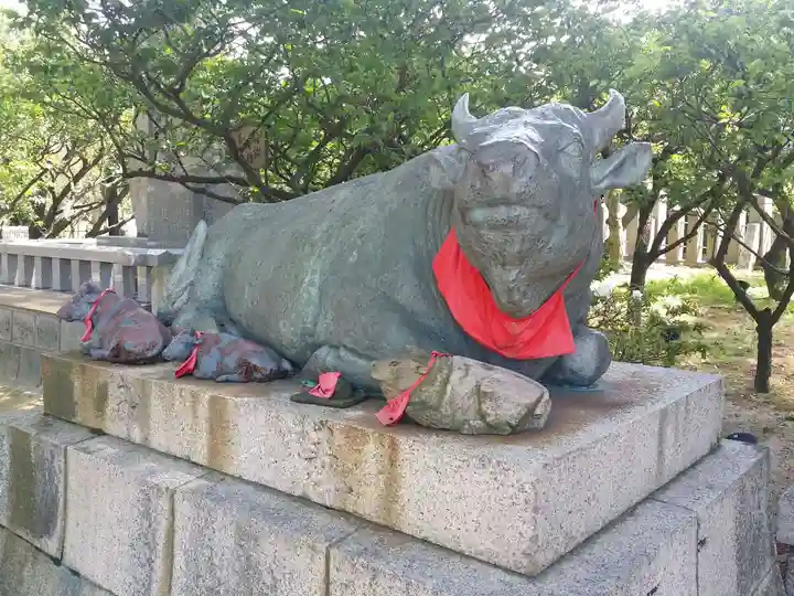 綱敷天満宮の狛犬