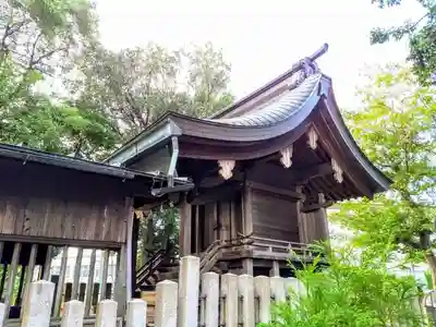 若宮八幡社の本殿・本堂
