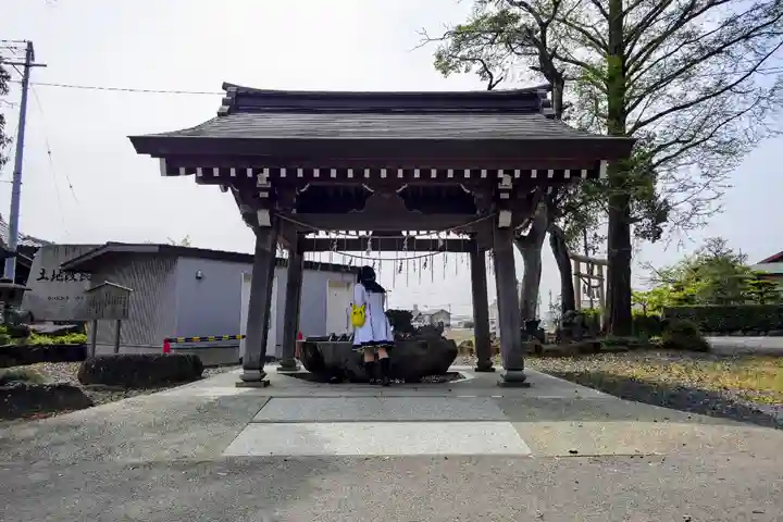 不乗森神社の手水舎