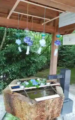 黒髪神社の手水舎