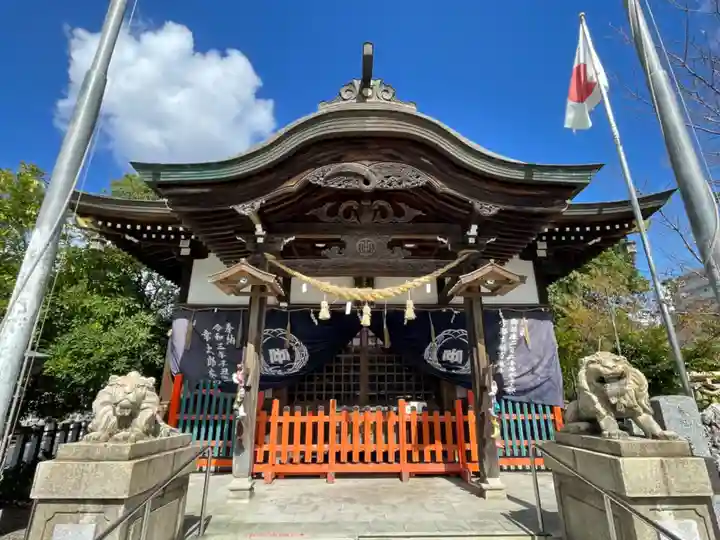 中津瀬神社の本殿・本堂