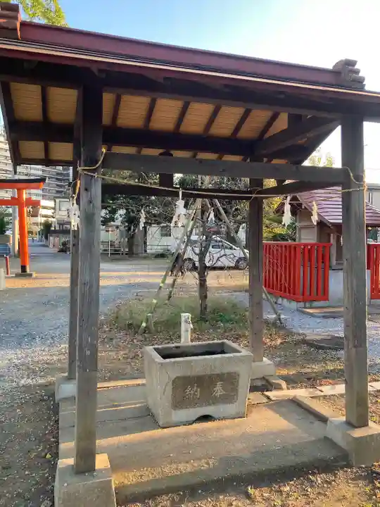 須賀神社の手水舎