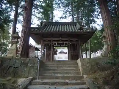 和氣神社（和気神社）の山門・神門