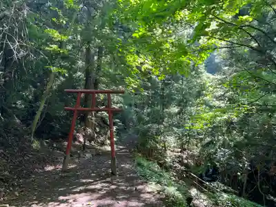 母の白滝神社(山梨県)