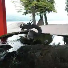 赤城神社の手水