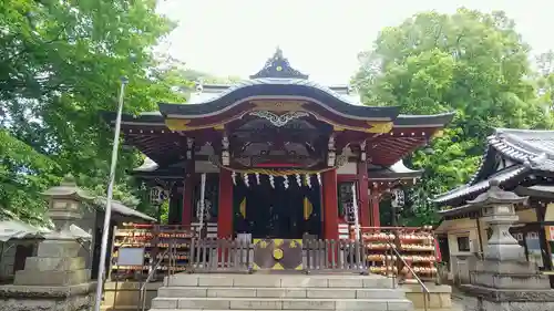 南沢氷川神社の本殿