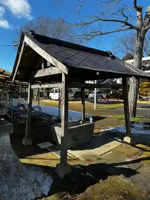 稲荷神社の手水舎