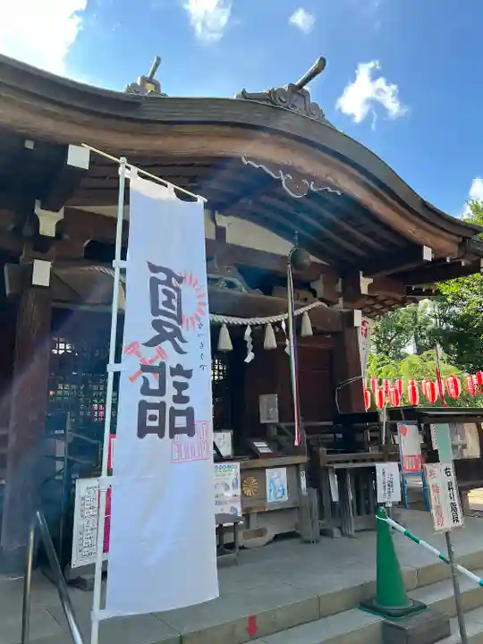 鳩森八幡神社の本殿・本堂