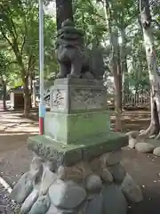 ときわ台天祖神社の狛犬