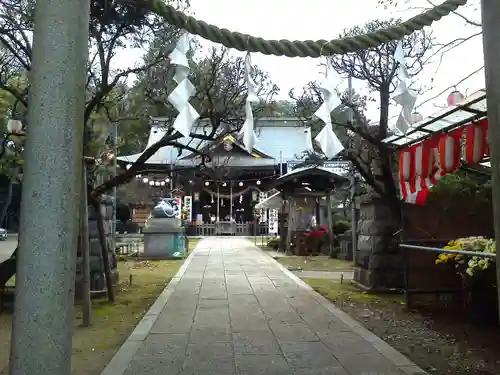 大生郷天満宮の鳥居