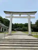 群馬県護国神社の鳥居