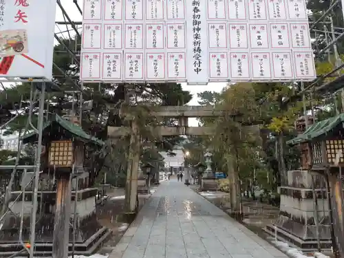 白山神社の鳥居