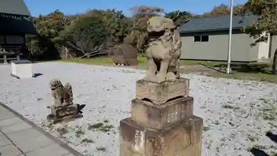 天塩厳島神社の狛犬