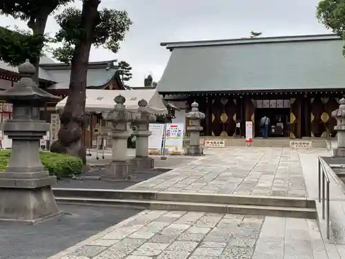 松陰神社の庭園