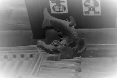 国宝 大法寺の狛犬