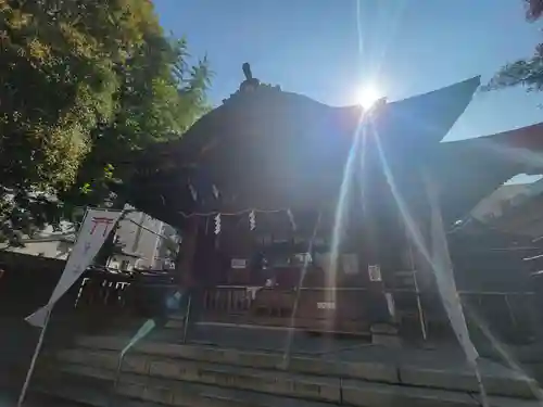 下谷神社の本殿・本堂