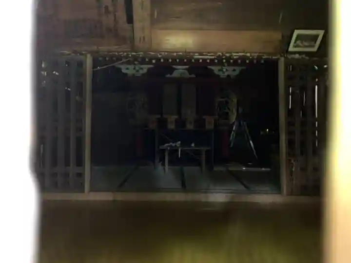 高谷神社の本殿・本堂