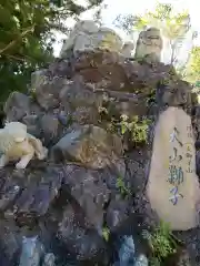 大山阿夫利神社の狛犬