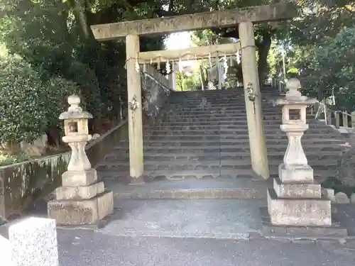 白山神社（新栄）の鳥居