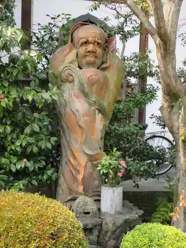 法輪寺の像