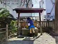鴨島八幡神社の手水舎