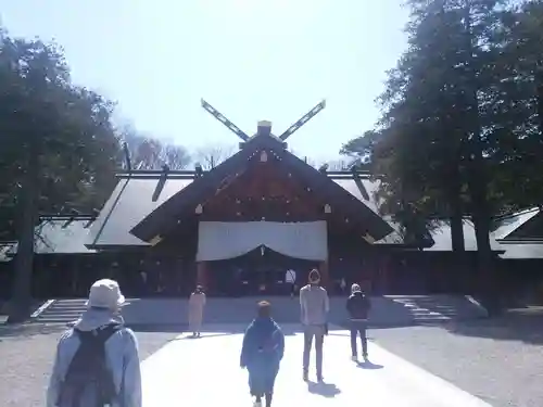 北海道神宮の本殿・本堂