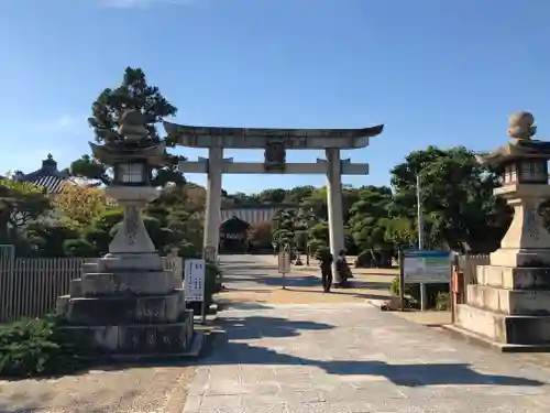 誉田八幡宮の鳥居