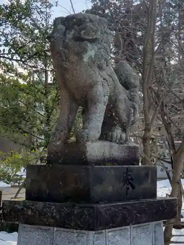 櫛田神社の狛犬