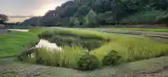 安久津八幡神社の周辺