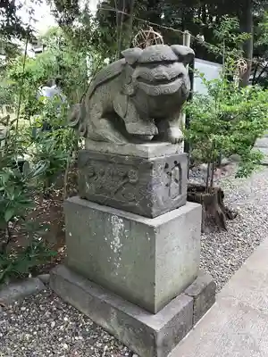 菊田神社の狛犬